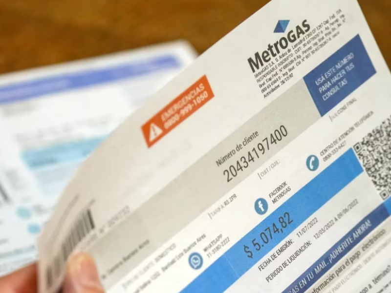Tarifas: oficializan las subas de 2,82% para la luz y de 6,45% para el gas a partir de junio