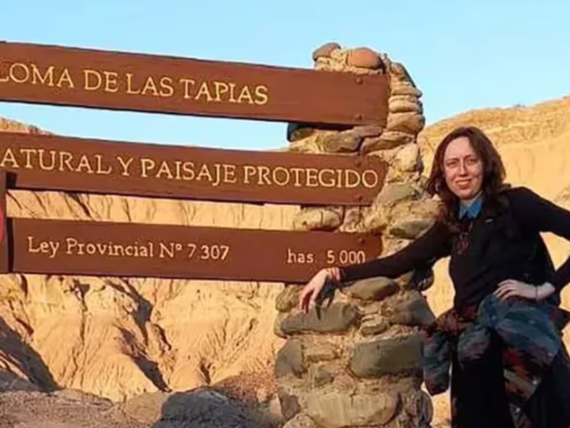 Hallaron muerta a la joven alemana que se había perdido en un cerro de San Juan