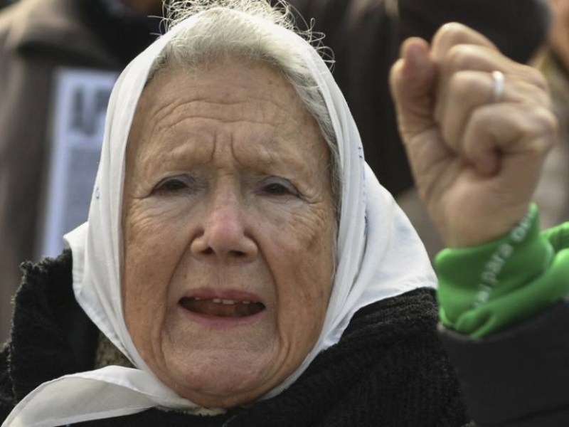 Falleció Nora Cortiñas, emblema de lucha por los Derechos Humanos en Argentina