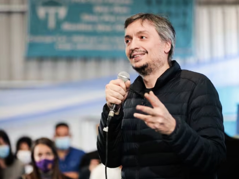 Máximo Kirchner le respondió a Adorni: «Ojalá puedan tener el 1% del éxito que tuvo Néstor»