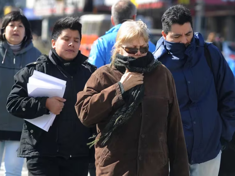 Frío extremo en todo el país: se registró hasta 5 grados bajo cero en el AMBA