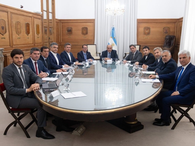 Gobernadores de JxC le reclamaron a Francos un sistema de «compensación» de las deudas y reactivar obras