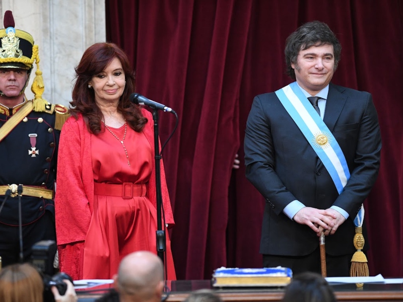Fuerte cruce entre Milei y Cristina: «No te pongas nerviosa» y «te espero en el Patria»