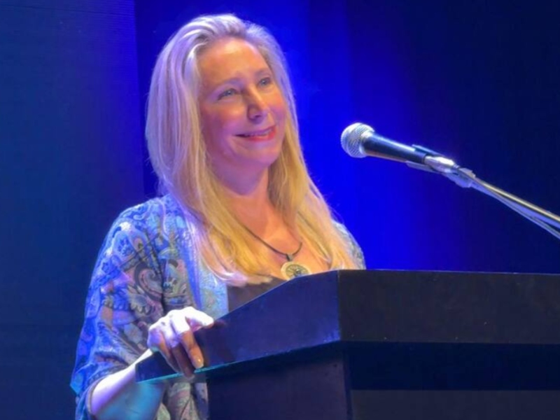 Karina Milei encabezó un acto de LLA pensando en 2025: «Voy a estar donde mi hermano me necesite»
