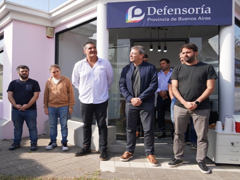 La Defensoría del Pueblo inauguró una nueva delegación en Brandsen