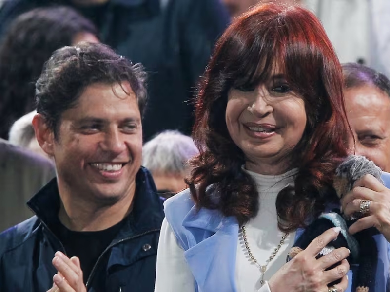 Tras el anuncio de la candidatura, Kicillof y Cristina Kirchner retomaron el diálogo personal