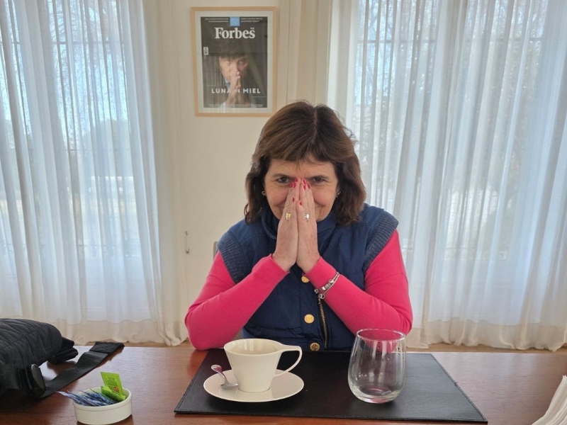 Milei desayunó con Bullrich, después del duro intercambio de mensajes de ambos con Villarruel