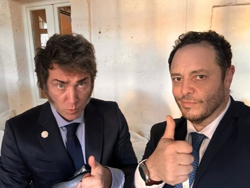 Otra renuncia para Milei: Demian Reidel dejó de ser el jefe de asesores