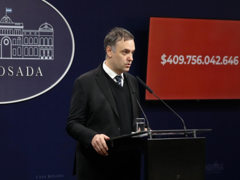 Adorni: «Villarruel no forma parte de la gestión y no comparte los objetivos del Gobierno»