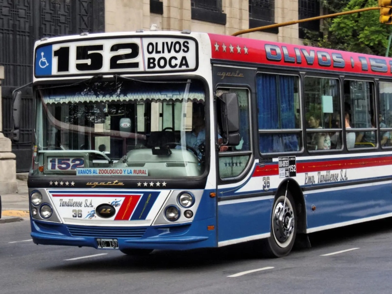 Los colectivos nacionales que circulan en el AMBA suben 6,1% esta semana