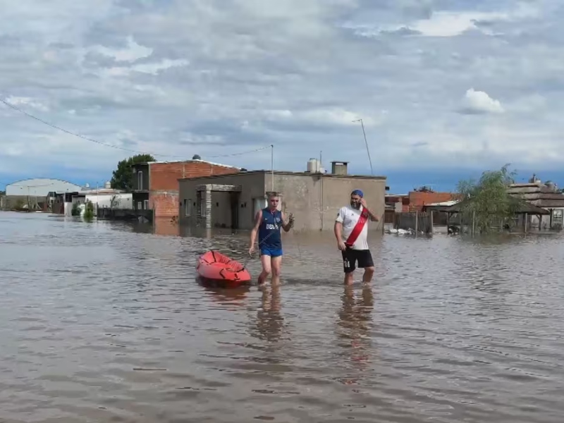 Crean un fondo de emergencia para asistir a inundados del norte bonaerense