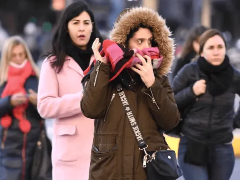 La temperatura llegó a -1.9° y es el día más frío en la ciudad de Buenos Aires desde 1991