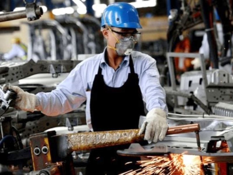 En junio, el uso de la capacidad instalada de la industria se ubicó en 58,8%