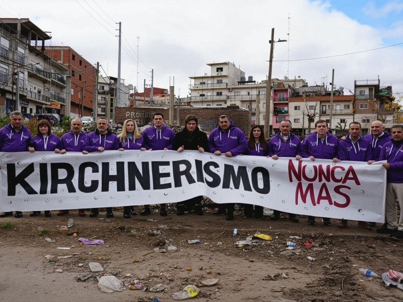 Milei lanzó la campaña en Provincia con sus candidatos: «Kirchnerismo nunca más»