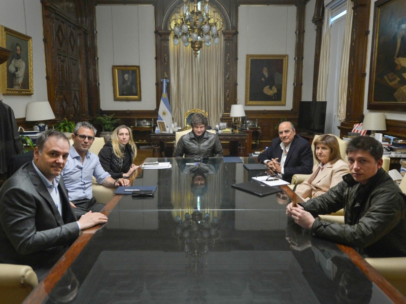 «La Libertad Avanza o la Argentina retrocede»: el mensaje de Javier Milei tras la primera reunión de la mesa política