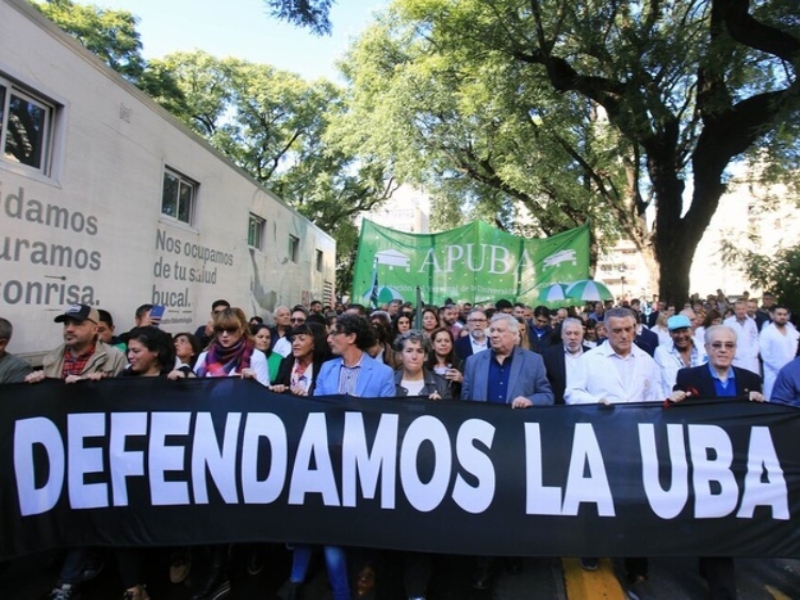 La UBA irá a la Justicia para exigir la aplicación de la Ley de Financiamiento Universitario