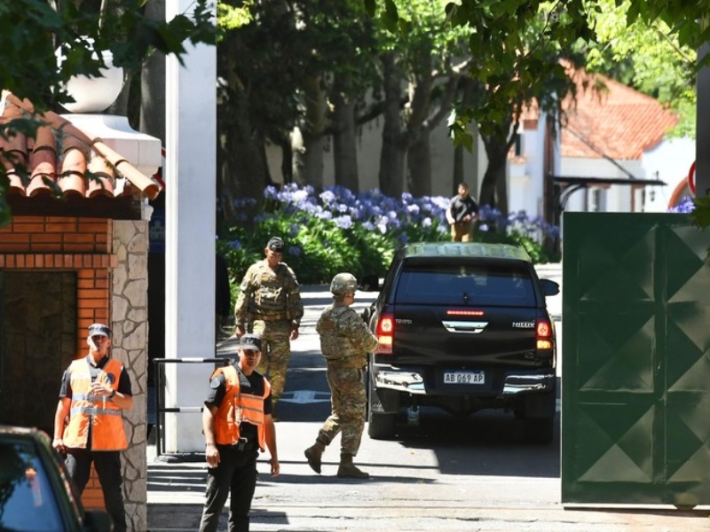 Conmoción en la Quinta de Olivos: se mató un soldado que cumplía tareas de vigilancia