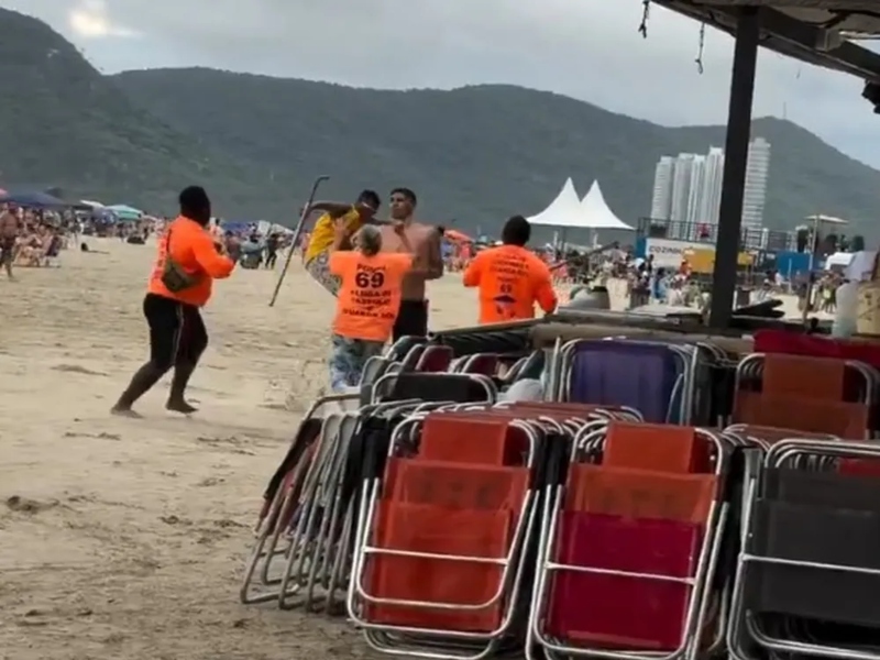 Un turista argentino sufrió una paliza de varios vendedores en Camboriú