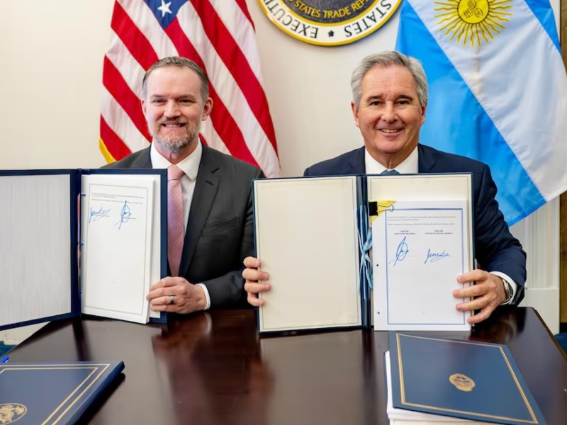 El Gobierno firmó un acuerdo de comercio e inversión con Estados Unidos: «Argentina será próspera»