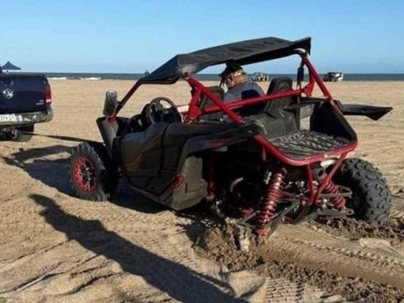 Otro accidente con un UTV en Villa Gesell dejó una influencer en terapia intensiva