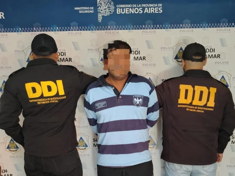 Detuvieron en Miramar al acusado de violar a una joven de 16 años en la playa