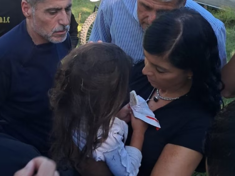 Encontraron a Esmeralda, la nena de dos años que buscaban en Córdoba