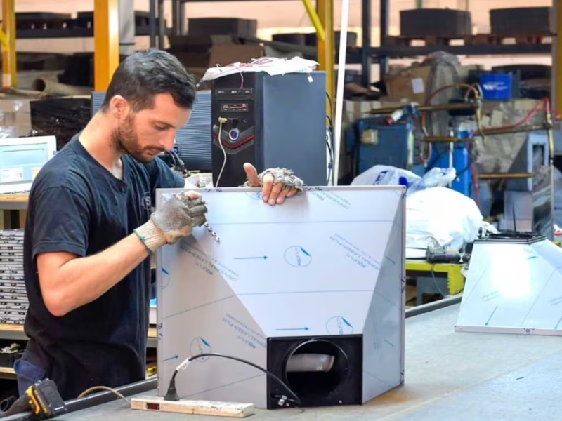 La industria no frena su caída: alcanzó su séptima baja anual consecutiva