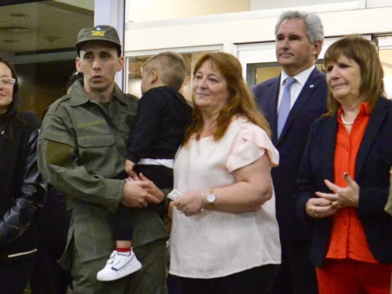 Nahuel Gallo regresó a Argentina tras 448 días de detención en Venezuela