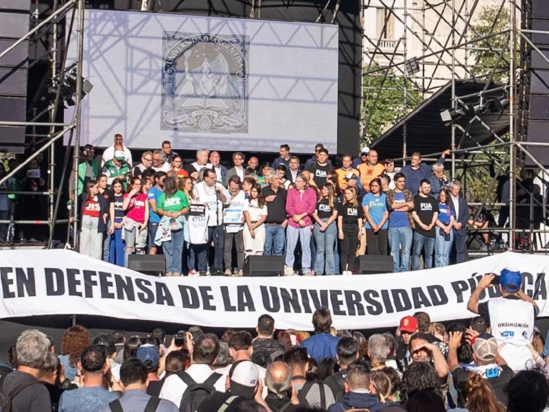 Paro universitario: docentes inician una semana sin clases y anuncian medidas para todo el semestre