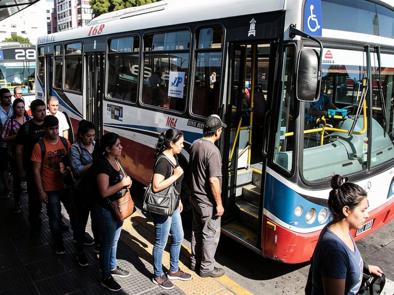 Los colectivos del AMBA reducen su frecuencia por el aumento del gasoil