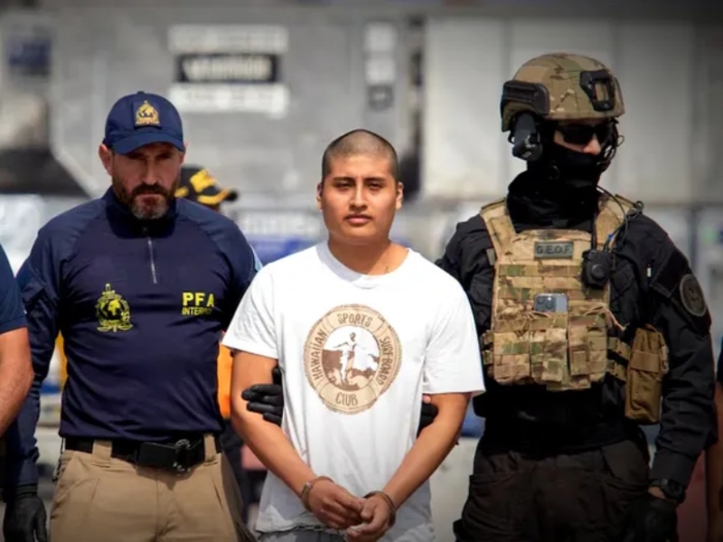 «Pequeño J» negó haber planeado el triple crimen y no respondió preguntas