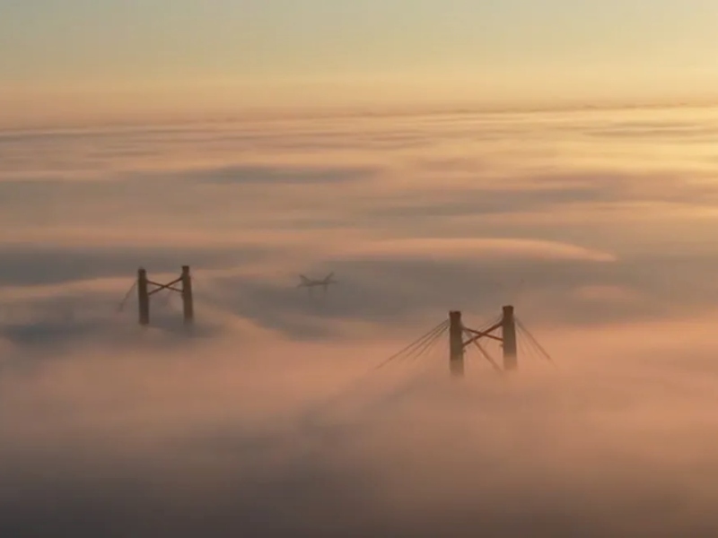 Alerta por la niebla: cierran Zárate-Brazo Largo y hay vuelos suspendidos