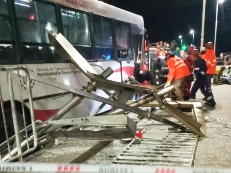 Mar del Plata: un colectivo se subió a la vereda, atropelló a varias personas y mató a una mujer
