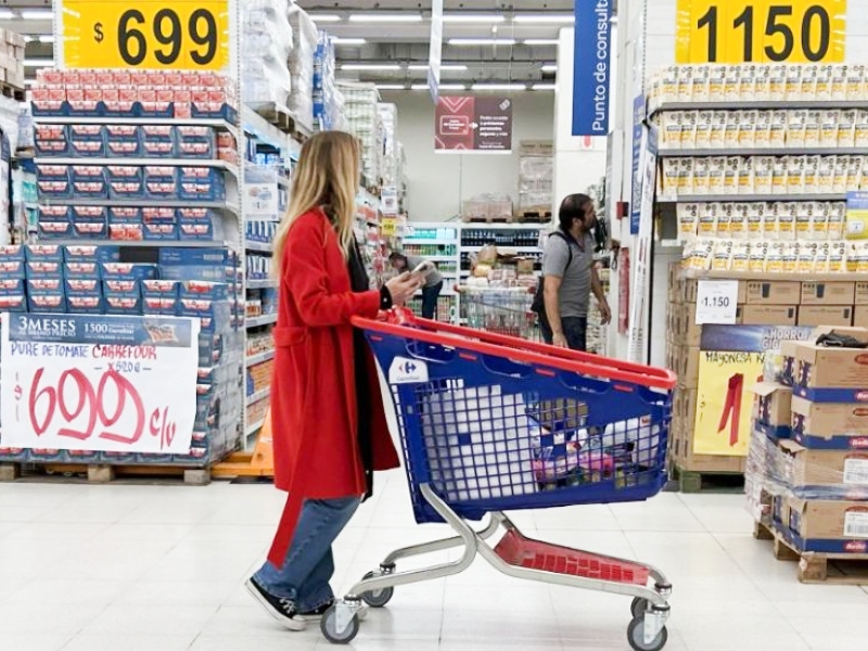 La inflación fue de 2,1% en mayo y acumuló 33,2% en los últimos doce meses