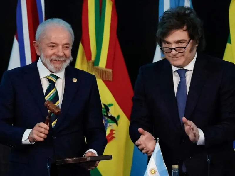 Brasil convocó de urgencia al embajador argentino para que dé explicaciones por los dichos de Milei