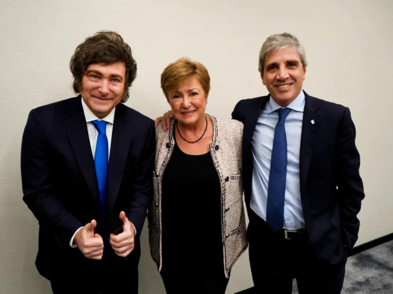 Kristalina Georgieva llegará este lunes al país en una señal de respaldo al Gobierno