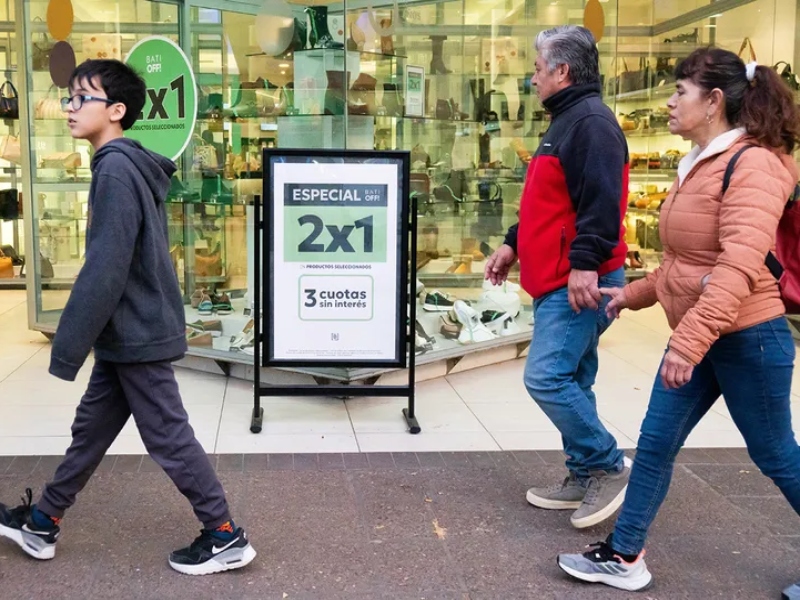Las ventas minoristas pyme cayeron 3,8% en julio y acumulan siete meses en baja