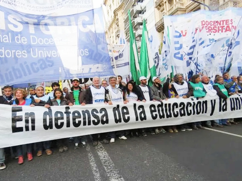 Tras el fracaso de la paritaria, los docentes universitarios pararán este miércoles