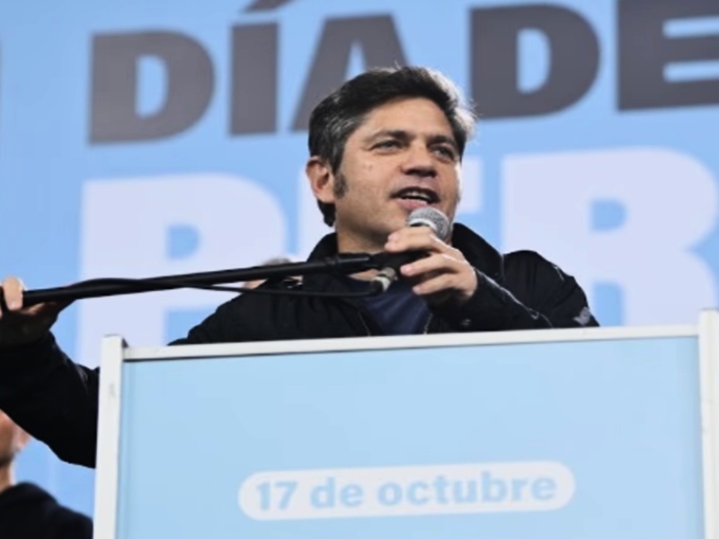 Día de la Lealtad: Kicillof defendió a Cristina y dijo que está «dispuesto a poner el cuerpo» en 2027