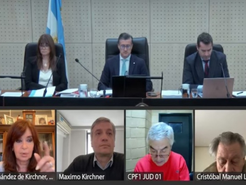 Comenzó el juicio por Hotesur-Los Sauces con duras acusaciones contra Cristina y Máximo Kirchner